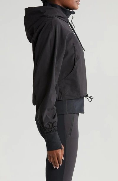 Shop Zella Onward Hybrid Jacket In Black