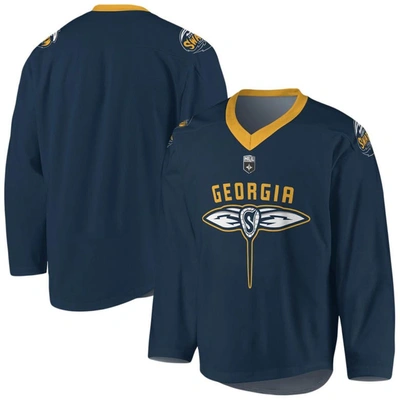 Shop Adpro Sports Youth Navy Georgia Swarm Sublimated Replica Jersey