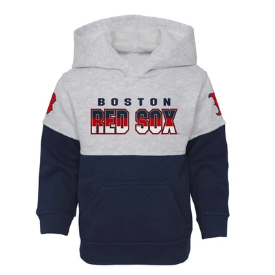 Shop Outerstuff Toddler Navy/heather Gray Boston Red Sox Two-piece Playmaker Set