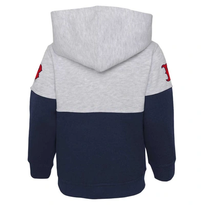 Shop Outerstuff Toddler Navy/heather Gray Boston Red Sox Two-piece Playmaker Set