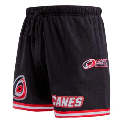 Shop Pro Standard Black Carolina Hurricanes Classic Mesh Shorts