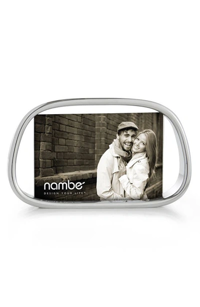 Shop Nambe Nambé Bubble Frame In Silver - 5x7