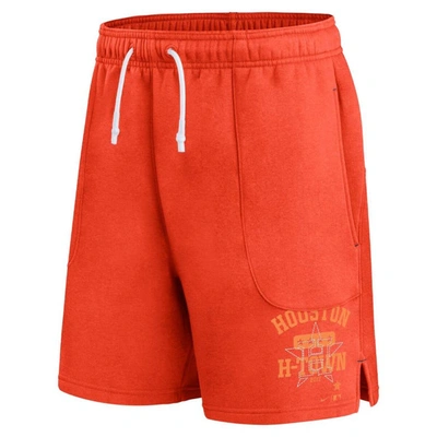 Shop Nike Orange Houston Astros Statement Ball Game Shorts