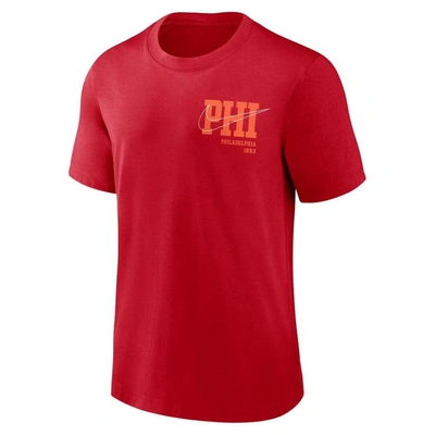 Shop Nike Red Philadelphia Phillies Statement Game Over T-shirt