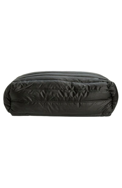 Rains Bator Waterproof Puffer Backpack In Black