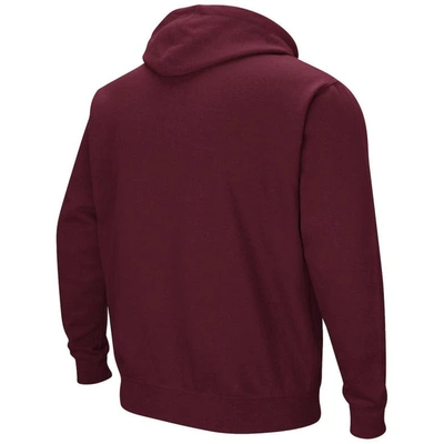 Shop Colosseum Maroon Charleston Cougars Arch & Logo 3.0 Pullover Hoodie