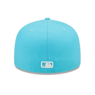 Shop New Era Blue San Francisco Giants Vice Highlighter Logo 59fifty Fitted Hat