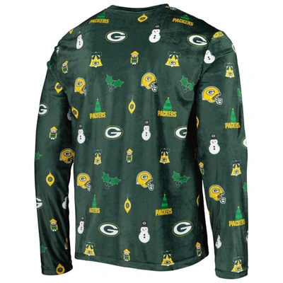 Shop Foco Green Green Bay Packers Holiday Repeat Long Sleeve T-shirt