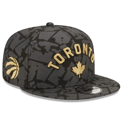 Shop New Era Gray Toronto Raptors 2022/23 City Edition Official 9fifty Snapback Adjustable Hat