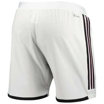 Shop Adidas Originals Adidas White Minnesota United Fc 2023 Away Aeroready Authentic Shorts