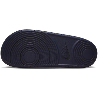 Shop Nike Houston Texans Off-court Wordmark Slide Sandals In Gray