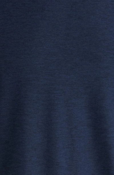 Shop Beyond Yoga Featherweight Always Beyond Long Sleeve Performance T-shirt In Nocturnal Navy