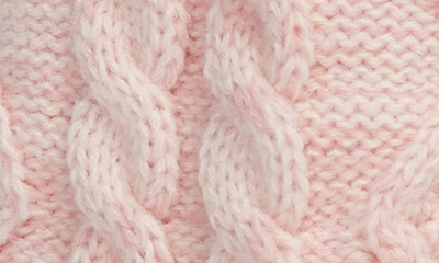 Shop Ugg Pompom Fleece Lined Socks In Seashell Pink