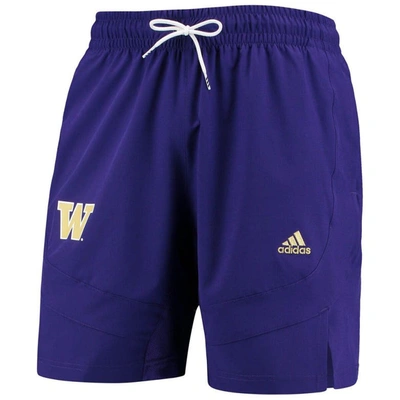 Shop Adidas Originals Adidas Purple Washington Huskies Swingman Basketball Aeroready Shorts