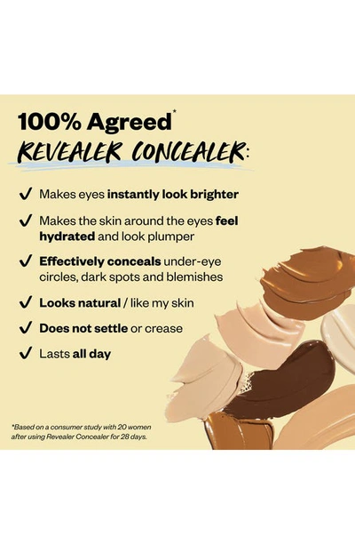 Kosas Revealer Super Creamy + Brightening Concealer With Caffeine And Hyaluronic Acid Tone 2.5 C 0.20 oz In Tone 2.5 C