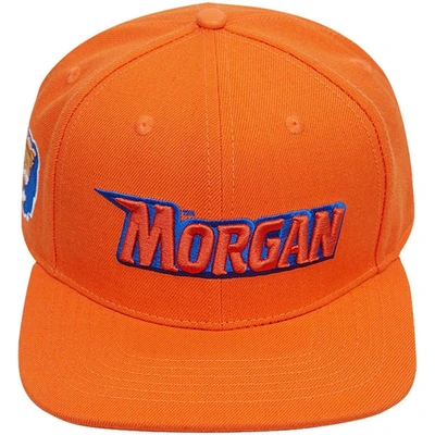 Shop Pro Standard Orange Morgan State Bears Evergreen Morgan Snapback Hat