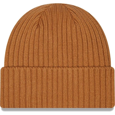 Shop New Era Brown Pittsburgh Steelers Core Classic Cuffed Knit Hat