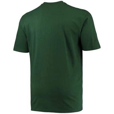 Shop Champion Green Michigan State Spartans Big & Tall Arch Team Logo T-shirt