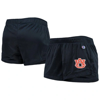 Shop Champion Navy Auburn Tigers Logo Mesh Shorts