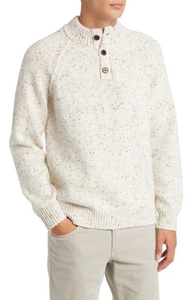 Shop Rails Harding Neppy Henley Sweater In Natural Nep