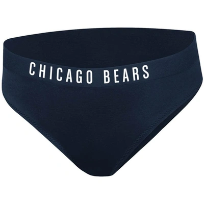 Shop G-iii 4her By Carl Banks Navy Chicago Bears All-star Bikini Bottom