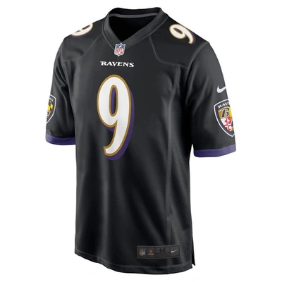 Shop Nike Justin Tucker Black Baltimore Ravens Player Game Jersey