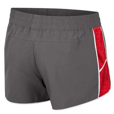 Shop Colosseum Gray Ohio State Buckeyes Pull The Switch Running Shorts