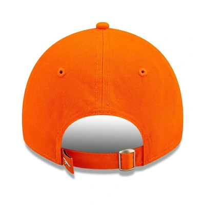 New Era Orange Denver Broncos Formed 9twenty Adjustable Hat In Orange