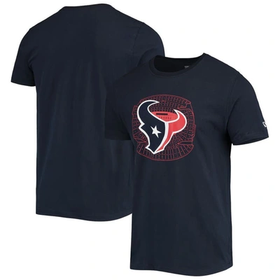 Shop New Era Navy Houston Texans Stadium T-shirt