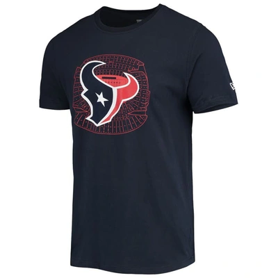 Shop New Era Navy Houston Texans Stadium T-shirt