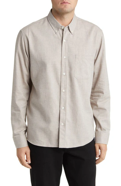 Shop Billy Reid Tuscumbia Classic Fit Button-down Shirt In Tan