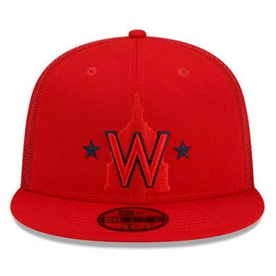 Shop New Era Red Washington Nationals 2023 Batting Practice 59fifty Fitted Hat