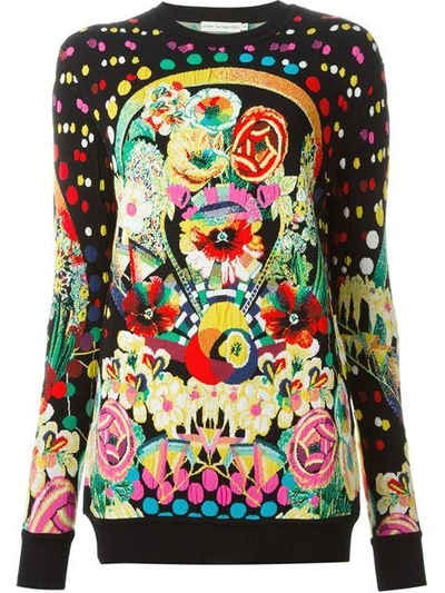 Shop Mary Katrantzou Floral Intarsia Sweater