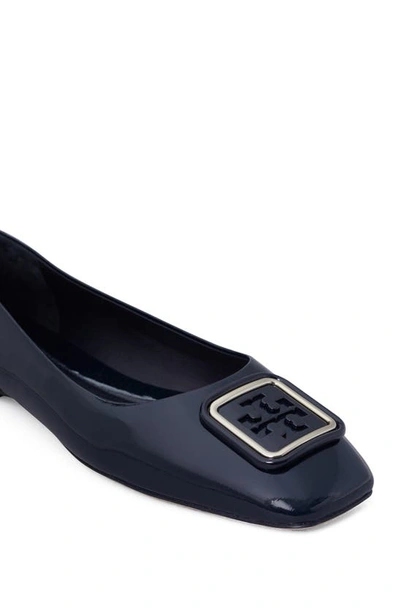 Tory Burch Georgia Ballet Flat, Extended Width In Perfect Navy