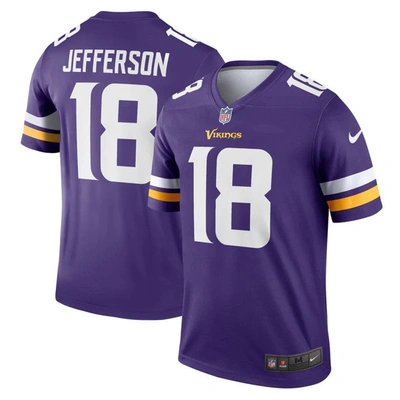 Shop Nike Justin Jefferson Purple Minnesota Vikings Legend Jersey