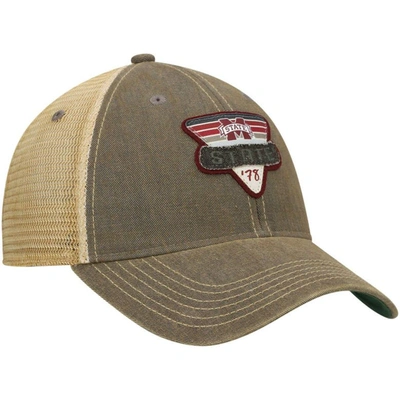 Shop Legacy Athletic Gray Mississippi State Bulldogs Legacy Point Old Favorite Trucker Snapback Hat