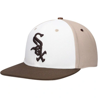Shop Pro Standard White/brown Chicago White Sox Chocolate Ice Cream Drip Snapback Hat