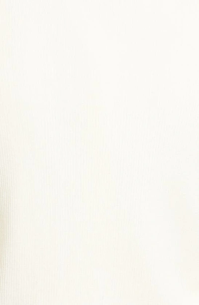 Lafayette 148 Open Front Crop Cardigan In Cloud