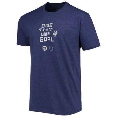 Shop Round21 Crystal Dunn Navy Uswnt One Team One Goal T-shirt