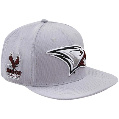 Shop Pro Standard Gray North Carolina Central Eagles Evergreen Mascot Snapback Hat