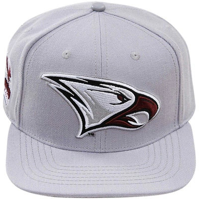 Shop Pro Standard Gray North Carolina Central Eagles Evergreen Mascot Snapback Hat