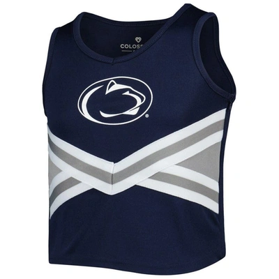 Shop Colosseum Girls Youth  Navy Penn State Nittany Lions Carousel Cheerleader Set
