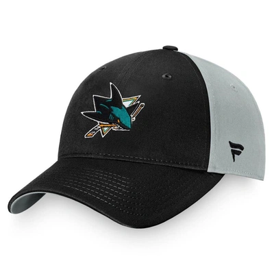 Shop Fanatics Branded Black/gray San Jose Sharks 2022 Global Series Snapback Hat