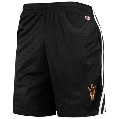 Shop Champion Black Arizona State Sun Devils Team Lacrosse Shorts