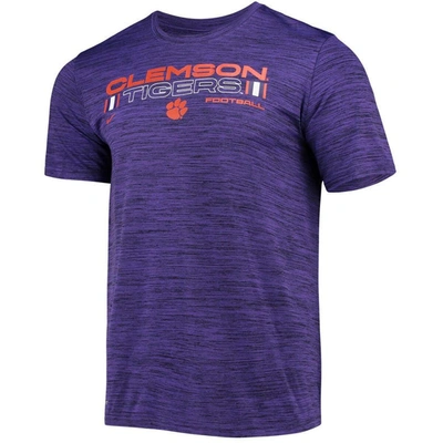 Shop Nike Purple Clemson Tigers Team Velocity Legend Performance T-shirt