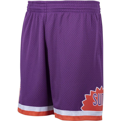 Mitchell & Ness Men's Purple Phoenix Suns Hardwood Classics Swingman Shorts In Purple