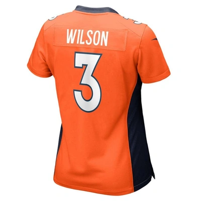 Shop Nike Russell Wilson Orange Denver Broncos Player Jersey