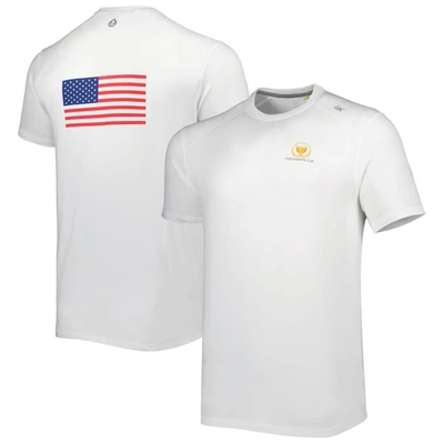 Shop Tasc Performance Tasc  White 2024 Presidents Cup  Carrollton Usa T-shirt