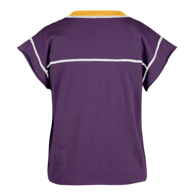 Shop 47 ' Purple Lsu Tigers Sound Up Maya Cutoff T-shirt