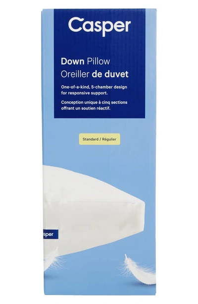 Shop Casper Down Pillow In White